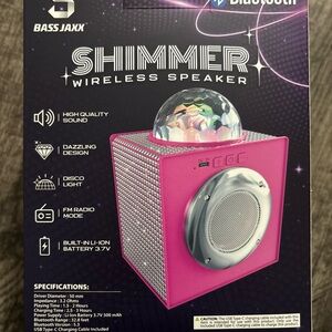 Shimmer Pink Wireless Speaker